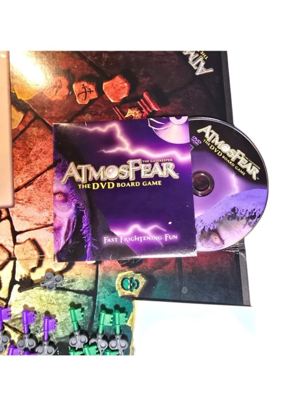 2004 Pressman AtmosFear The Gatekeeper DVD Board Game 100% COMPLETE